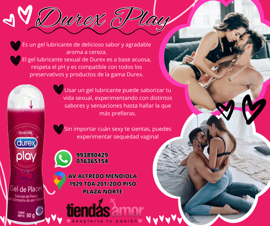 LUBRICANTE DUREX PLAY-SEXSHOP